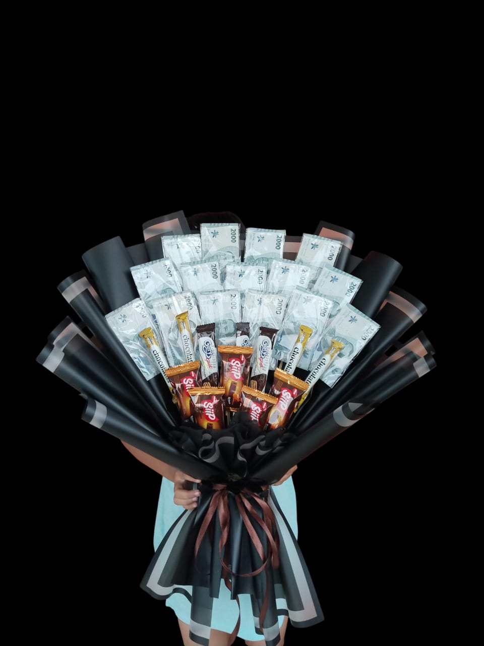 Money buket (15 lembar)+Snack
